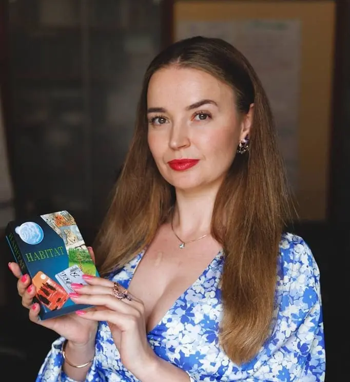 Psychologist Olena Svysiuk in Kyiv